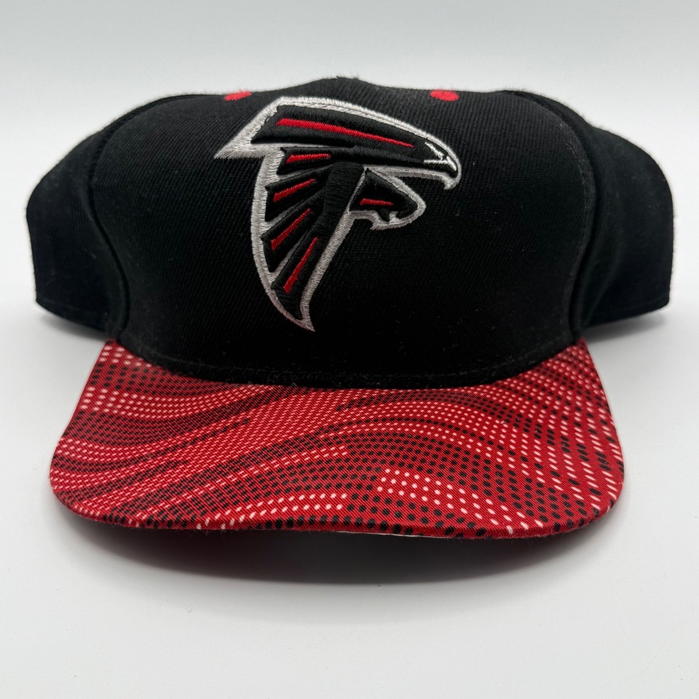Mitchell & Ness Hat Mens OSFM Black Excellent Atlanta Falcons NFL Snapback Cap